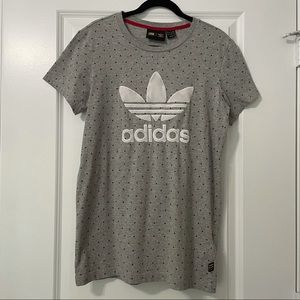 Adidas Pharrell Williams Grey and Polkadots Shirt